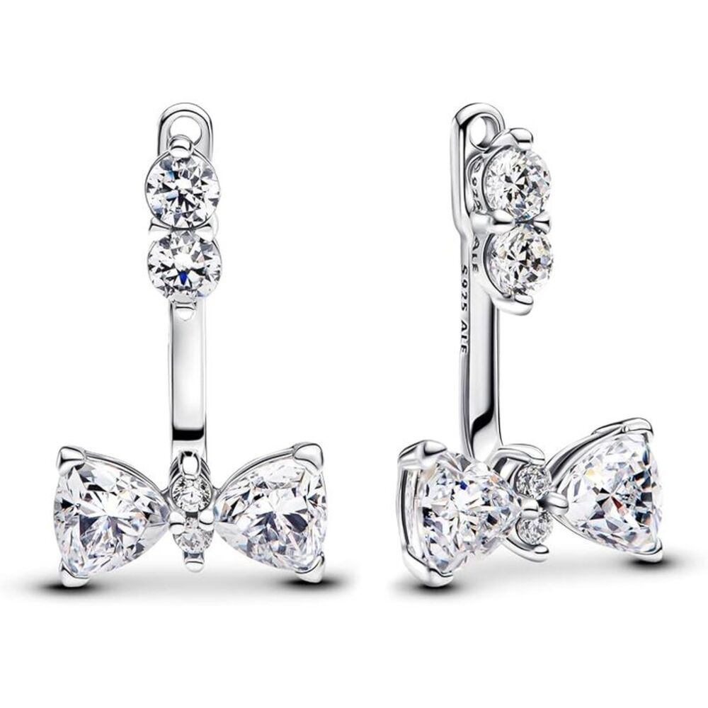 Pandora Timeless Sparkling Bow Drop Earrings